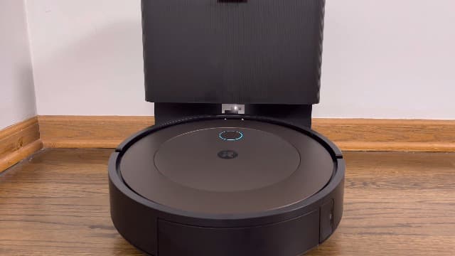 iRobot Roomba j9+ Self-Emptying Robot Vacuum – Powerful Suction, Identifies and Avoids Obstacles Like pet Waste, Self-Empties for 60 Days, Best for Homes with Pets, Smart Mapping, Works with Alexa​