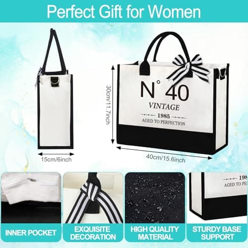 Birthday Gifts for Women，Gifts Set for Women with Tote Bag