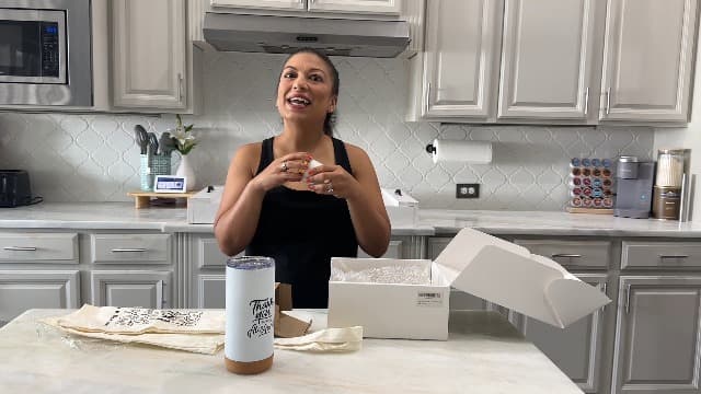 Thank You Gifts for Women, Employee Appreciation Gift Baskets Includes Thank You Cards, Office Gift Basket for Coworkers, Ideal for Social Workers, Teachers, Secretaries, Coworkers Thank You for Being Awesome