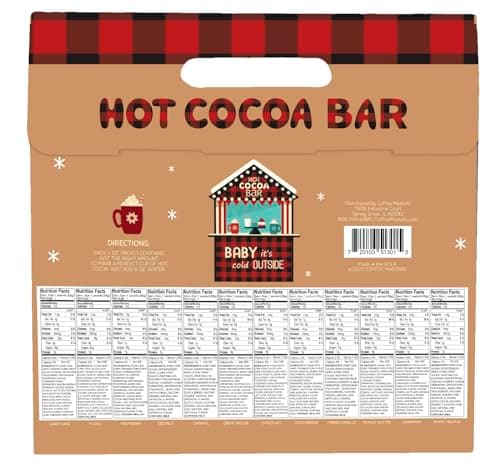 Holiday Hot Cocoa 12 Pack Cocoa Sampler Gift