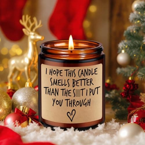 Fairy's Gift Candle I'm Sorry I Love You Gifts for Her Him Mom, Gifts for Wife, Grandma Girlfriend Wife Birthday Presents Ideas, Christmas Funny Presents for Women Men Dad Husband Boyfriend Parents