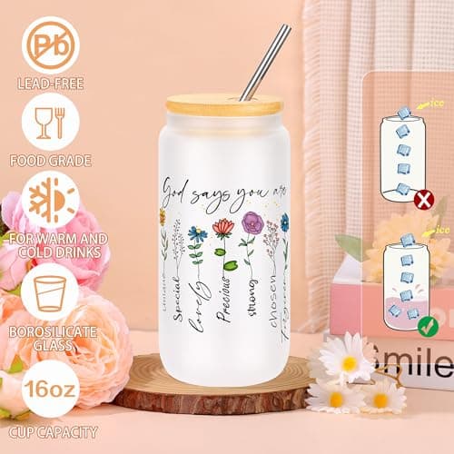 Christian Religious Gifts for Women, Best Friend Sister Mom Christmas Birthday Gifts for Women Friendship Faith, Valentines Mothers Day Easter Ideas Present for Her Friends