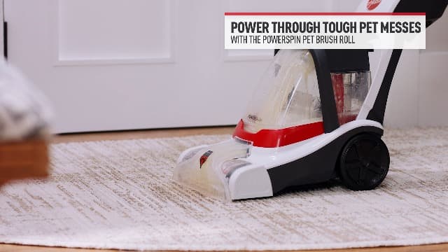 Hoover PowerDash Pet+ Compact Carpet Cleaner Machine, Lightweight Carpet Shampooer Machine, Pair with a Hoover Carpet Cleaner Solution for a Bright, Refreshed Home