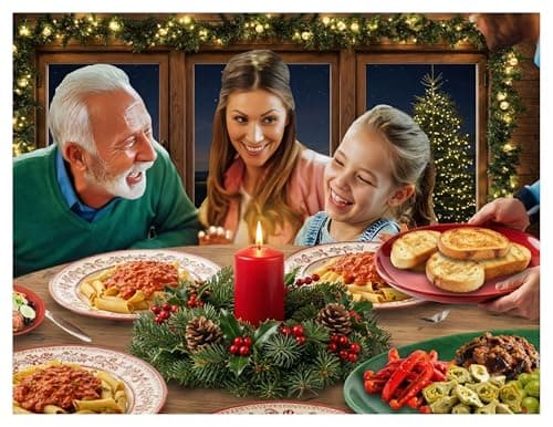 Family Style Imported Italian Gift Basket with Pasta, Sauce, Antipasto and More