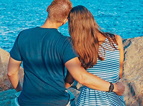 UMIPHIMAT Engraved Wooden Watches for Men - Customized Wood Wrist Watches for Husband Boyfriend Dad Son