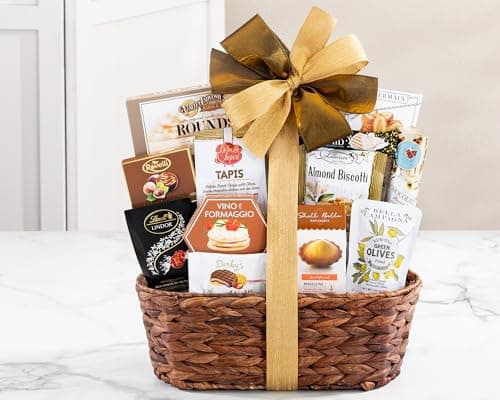 Wine Country Gift Baskets The Bon Appetit Gourmet Gift Basket Gift for Families College Students Appreciation Thank You Congratulations Get Well Soon Care Package