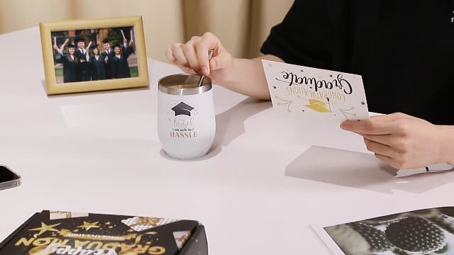 Graduation Gifts for Her Him 2025 College Graduation Gift for Women, Daughter, Sister, Friend Congratulations Gifts for Graduate Personalized Graduation Gifts with Tumbler, Beartowel