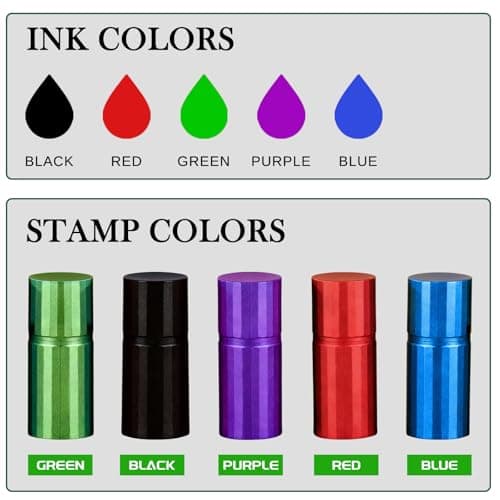 Golf Ball Stamp Personalized - Custom Monogram Logo & Name Marker with Durable Waterproof Ink, Reusable Stamper for Golfers, Men, Women Gifts, Unique Golf Accessories for Retirement, Birthday, Party