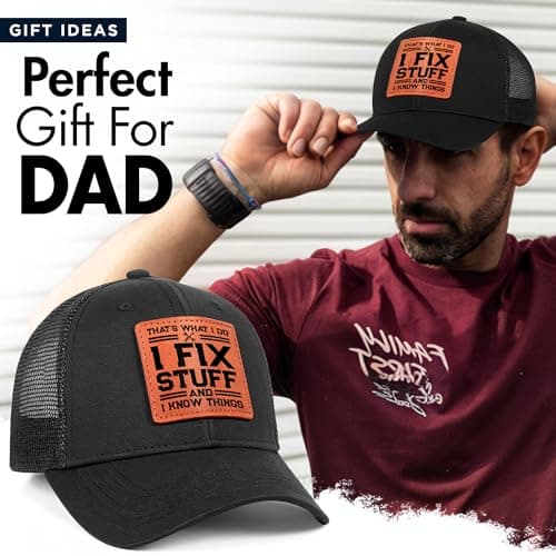 Birthday Gifts for Men Unique - Dad Birthday Gift, Gifts for Dad for Birthday, Fathers Day, Christmas - Cool Mens Gifts Ideas, Mens Birthday Gift Ideas - for Him, Grandpa, Handyman, Men, Dad Hat