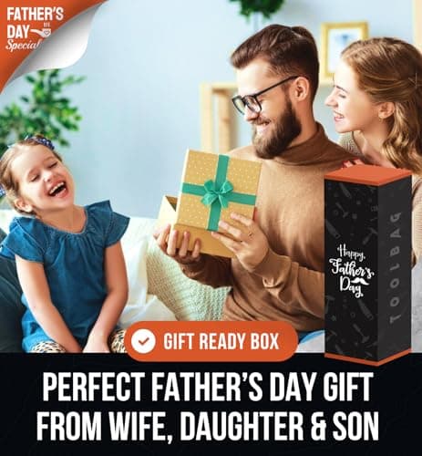 TOUGHEST Roll Up Tool Bag Organizer - 7 Pouches (3 Detachable) Compact Portable Tool Storage Box - 1680D Waterproof Small Tool Bag for Car - Gifts for Dad Mechanic Electrician