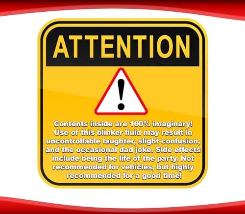 Blinker Fluid, Funny Gag Gifts, Great for White Elephant Gift for Adult,Men&Women Christmas Secret Santa,Mechanic, Novelty, Car Guy, Prank, Gifts for Person who has Everything or Want Nothing