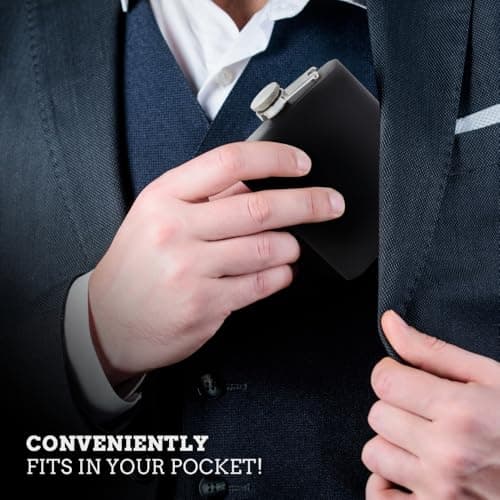 Brother in Law Gifts Funny Christmas, Cool Gifts for Brother in Law Adult Birthday Present, Bro-in-Law Funny Flask, Pairs Well Putting Up With Sister Flask (My)