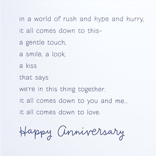 Hallmark Anniversary Card (Nested Hearts) (0599RZB1120)