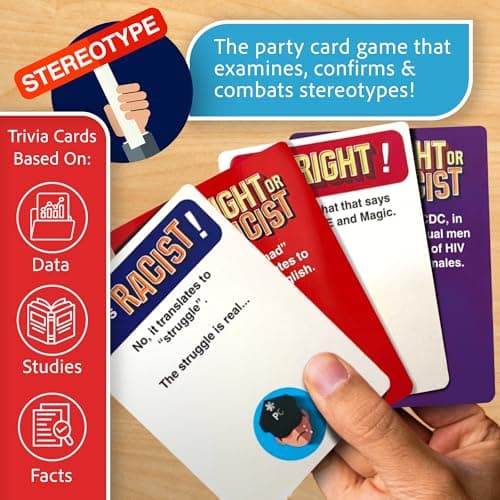 Card Game, Gag Gift with Hundreds of Trivia and Debate Cards, Funny Gag Gifts for Secret Santa or White Elephant, Games for Men and Women, 3 to 10+ Players