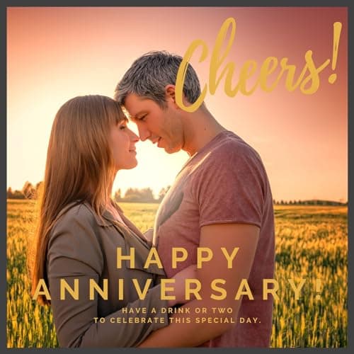 Onebttl Anniversary Cups for Couples, 10 Years Anniversary Funny Gifts for Boyfriend Girlfriend, 1.5 oz (45 ml) Shot Glasses Set of 2 - Annoying Each Other But Still Strong, Transparent