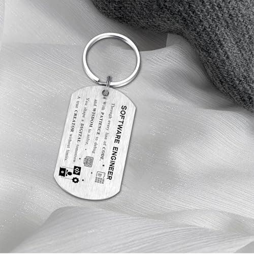 Engineer Gifts - Engineering Keychain for Mechanical Software Electrical Engineer - Engineering Student Professor