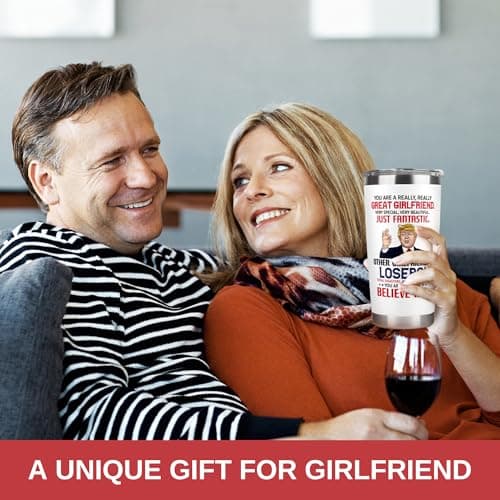 Gifts for Girlfriend - Anniversary, Birthday, Christmas Girlfriend Gifts for Women - Romantic Love Couple Gift for Her from Boyfriend - Gift Ideas for Couples - 20 Oz Stainless Steel Tumbler