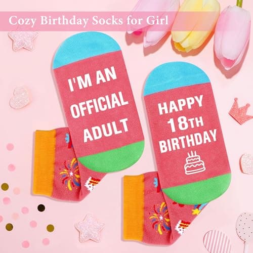 18th Birthday Gifts for Girls Trendy 18 Year Old Girl Birthday Gifts for 18 Year Old Girl Gift Ideas Unique Age 18 Gift for Female Teen Girls Her Daughter Happy 18th Decoration Presents with Tumbler