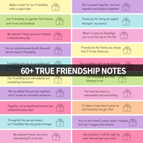 60PCS Pre-Written Friendship Messages in a Bottle, Bestfriend Birthday Gifts for Women Sister Bestie, Cute Capsule Messages in Plastic Jar Long Distance BFF Gifts