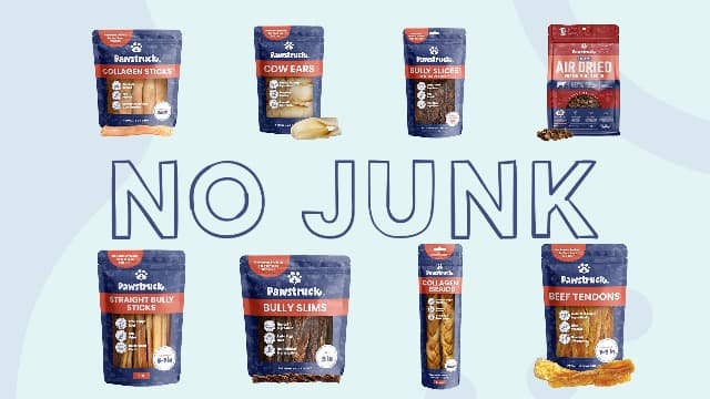 Pawstruck Large 5-6” Filled Dog Bones Variety Pack - Peanut Butter, Cheese & Bacon, Beef Flavors - Made in USA, Long Lasting Stuffed Femur Treat for Aggressive Chewers - Pack of 3, Packaging May Vary