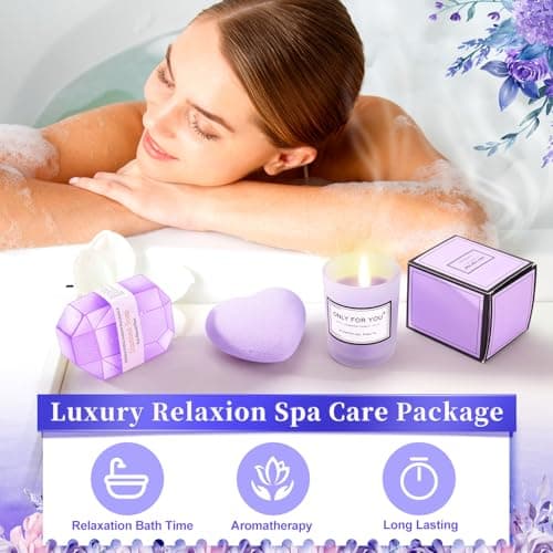 Fortuning's JDS 13PCS Thank You Gifts for Women,Appreciation Spa Thoughtful Unique Office Gift Mothers Day Gifts for Coworker Nurse Friends Boss Teacher Mom Her Appreciation Gift Boxes Holiday Basket