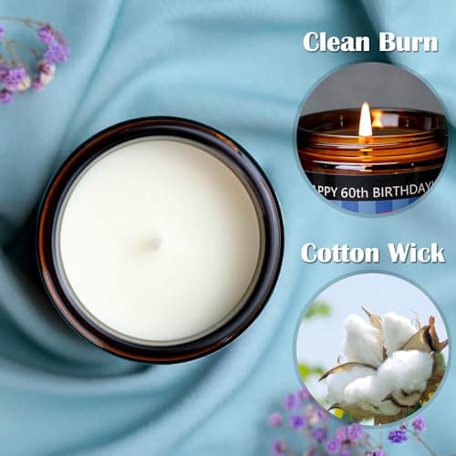 60TH Birthday Gifts for Women Men, Happy 60th Birthday Decorations for Women Men, 60th Gift Ideas, 60 Year Old Gifts for Him Her Mom Dad Wife Husband Friends Sister