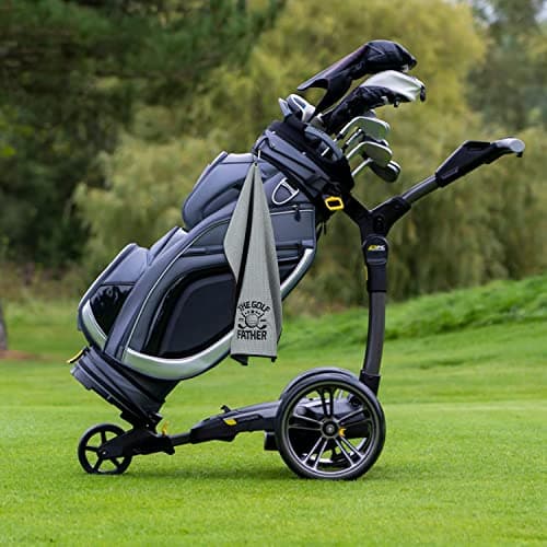 R HORSE 2Pcs Funny Golf Towel Gifts, Microfiber Embroidered Golf Towels for Bags with Clip, Sport Accessories Birthday for Men Women Golfer Fan