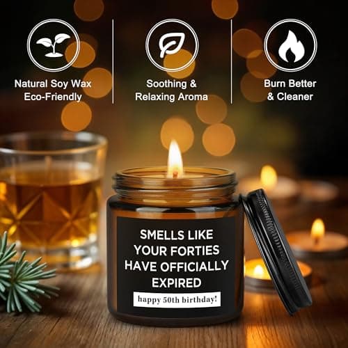 50th Birthday Gifts for Him Cool Gifts for 50 Year Old Man Happy 50th Birthday Decorations for Men Vintage 1975 Wine GlassToilet Paper Roll Novelty Socks Funny 50 Year Old Gift ideas for Mens