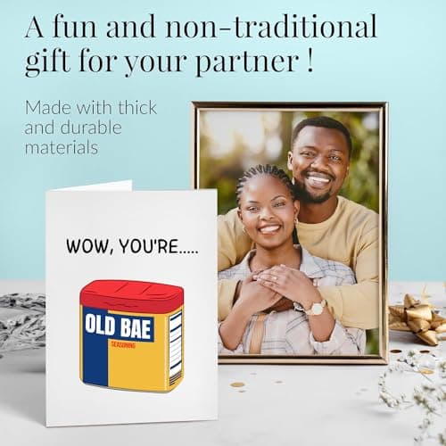 Funny Birthday Card for Men or Women - for Boyfriend, Girlfriend, bf, gf, Husband, Wife, Sister, Brother, etc | for him or her - Gag joke gift | 21st 25th 30th 40th 50th 60th 65th 70th