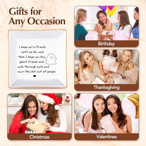 Best Friend Birthday Gifts: Funny, Long Distance, Mother's Day & Christmas Gifts for Women Friends