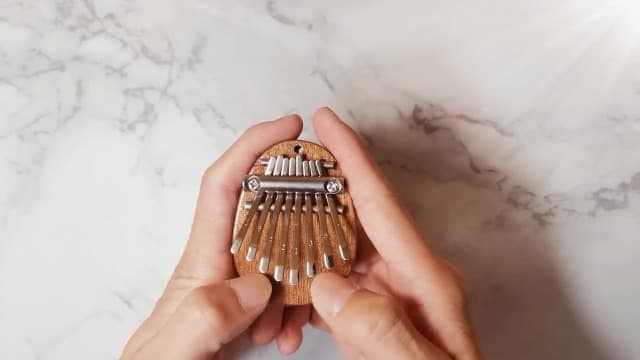 8 Key Mini Kalimba exquisite Finger Thumb Piano Marimba Musical good accessory Pendant Gift