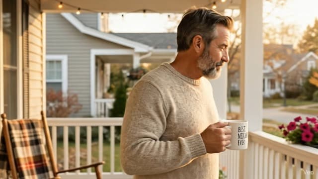 Panvola Best Neighbor Ever Farewell Gifts for Neighbors Moving Away Housewarming Goodbye Welcome Appreciation New Neighborhood Novelty Drinkware Ceramic Mug (11 oz, White)