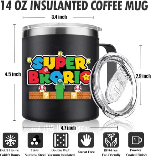 Funny Gifts for Brother Adult-Birthday Brother Gifts from Sister-Big Brother Gifts for Boy-Christmas Gifts for Brother-Best Gifts for Brother Dad Husband Son Boyfriend Him(14oz)