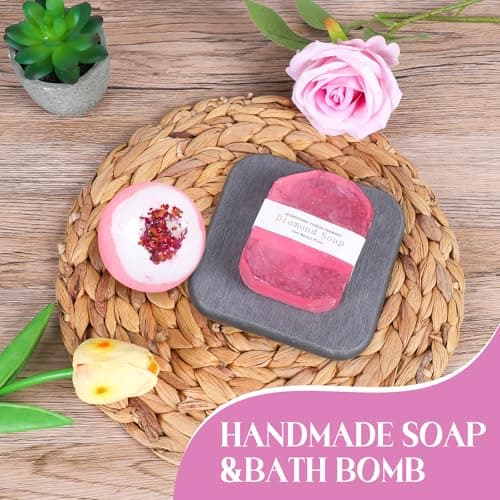 Birthday Gift for Women, XUXTRDX Set of 9 Get Well Soon Gift Baskets Spa Gifts Personalized Gift Basket for Her Mom Sister Friend Wife Girlfriend Coworker