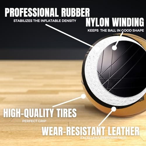 Basketball Coach Gifts for Men, Engraved Basketball with Warm Message for Coach Appreciation, Gold