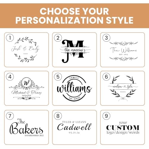 Bambüsi Personalized Charcuterie Board - Custom Engraved Bamboo Cheese Board Set for Couples, House Warming Gifts New Home, Wedding, Bridal Shower, Birthday Gifts for Women, Anniversary, Chrismas