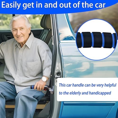 Car Door Handle for Elderly Car Assist Support Handle Multifunction Car Door Latch Bar for Seniors and Handicapped