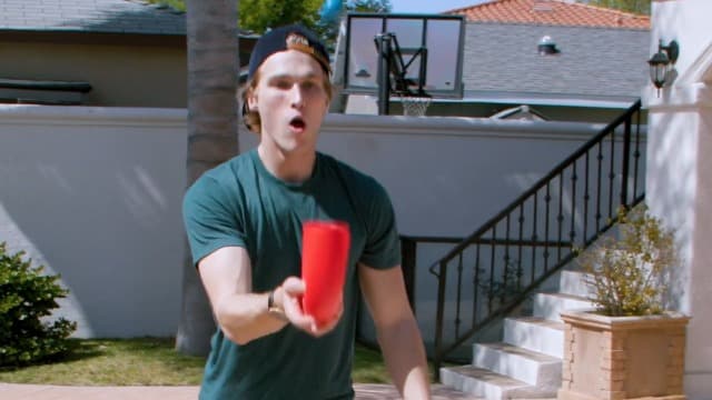 pindaloo Original Skill Game Toy with 2 Balls- Gifts for Kids and Adults Indoor & Outdoor Games, Ball Toys for Boys, Girls, & Teens - Gift Ideas, Fun Stuff, Develops Motor & Juggling Skills -Blue