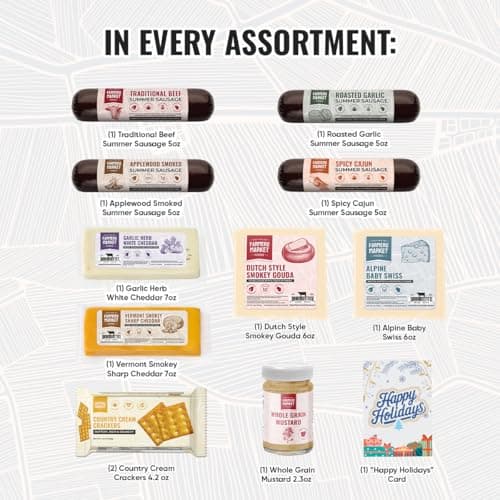 Farmers Market Gift Basket, Gluten Free, Keto, Paleo, Low Sodium, Zero Sugar, Christmas Charcuterie Board, Holiday Meat and Cheese Gift Baskets, Curated Selection