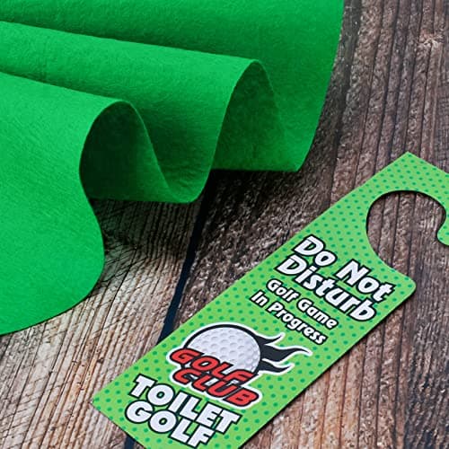 Funny Gag Mini Golf Toy for Dad - Fathers Day, Birthday, Christmas, Valentines Gifts for Men, Husband, Boyfriend, Him