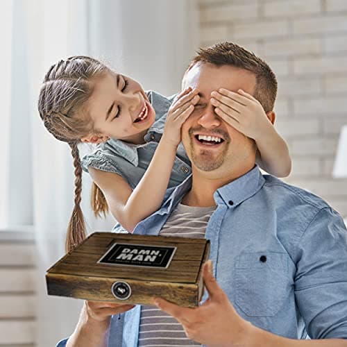 Beef Jerky Gift Basket for Men with Nuts - 12pc Meat Snack Food Variety Box, Unique Food Gift Idea for Birthday, for Husband, Family, Care Package for Guys, Adults