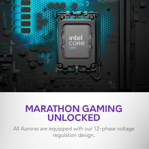 Alienware Aurora Gaming Desktop ACT1250 - Intel Core Ultra 9 285 Processor, Liquid Cooled, NVIDIA GeForce RTX 5080, 32GB DDR5 RAM, 1TB SSD, 1000W Platinum Rated PSU, Win 11 Home - Clear Panel