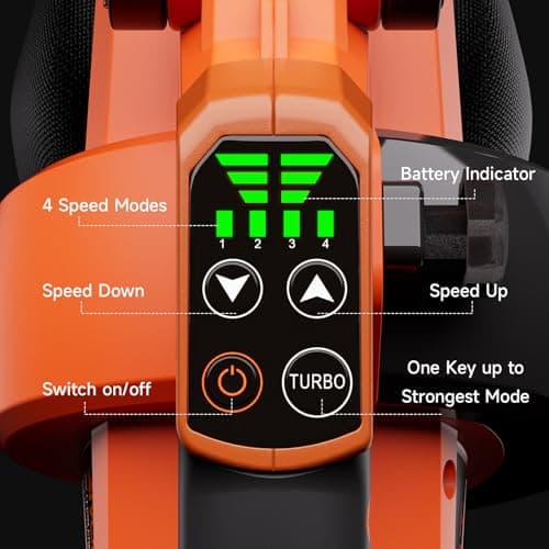 AIVOLT Brushless Leaf Blower Vacuum Mulcher 40V, Cordless Leaf Vacuum with 40L Bag, Turbo Power, 2x4.0Ah Batteries & Charger, 3-in-1 for Lawn Care, Patio Cleaning