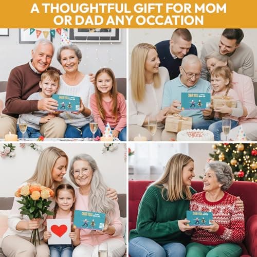 Chair Yoga for Seniors Over 60, Safe & Easy Chair Yoga Exercise Cards for Strength, Relaxation & Recovery, Thoughtful Gifts for Mom, Dad, Grandparent