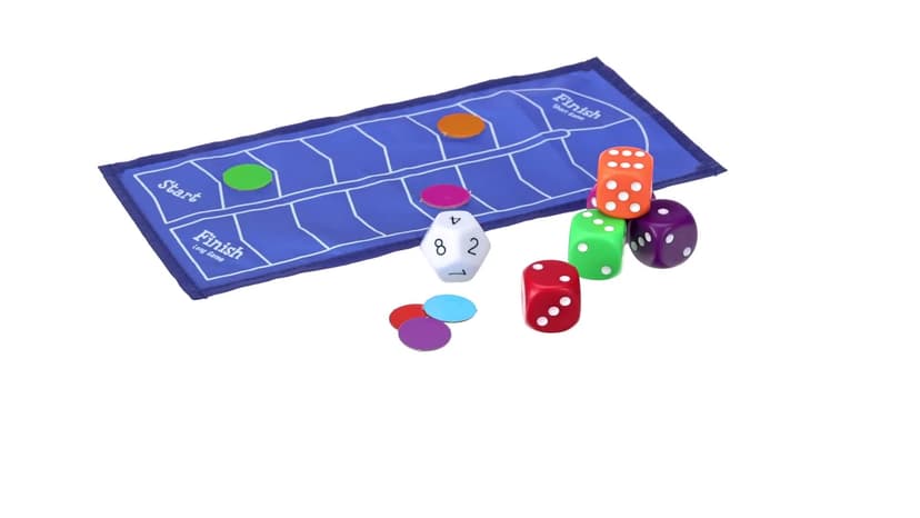 ThinkFun Math Dice Junior Game - Engaging Math Skills Builder | Perfect for Kids Aged 6+ | Aids in Mental Agility | Toy of The Year Nominee