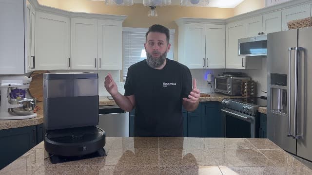 iRobot Roomba Plus 405 (G181) 2in1 Vacuum & Mop Robot with AutoWash Dock - Dual Spinning Mop Pads, Smart & Fast Mapping, Ideal for Pet Hair, Self-empties 75 days, Intense Suction, Pad Washing & Drying