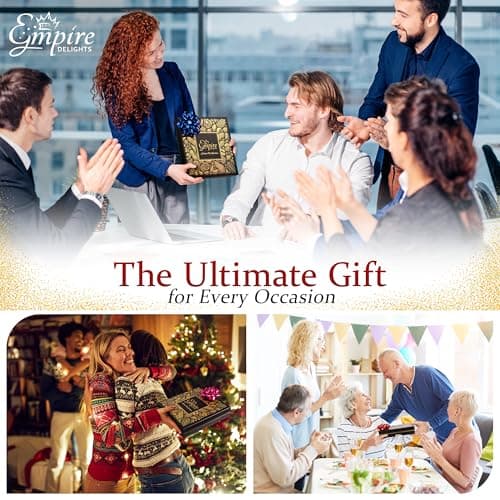 Nuts Gift Basket - Gourmet Nut Mix Gift Box, 7 Section Snack Basket with Assorted Nuts, Premium Nut Mix, Thoughtful Gifts for Holidays, Birthdays and Special Occasions