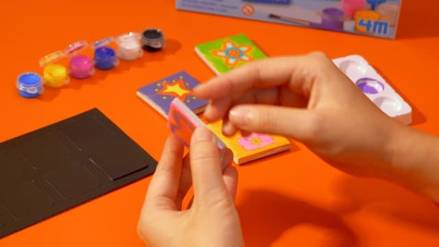 4M Magnetic Mini Tile Art, Art & Crafts DIY Kit, For Boys & Girls Ages 8+