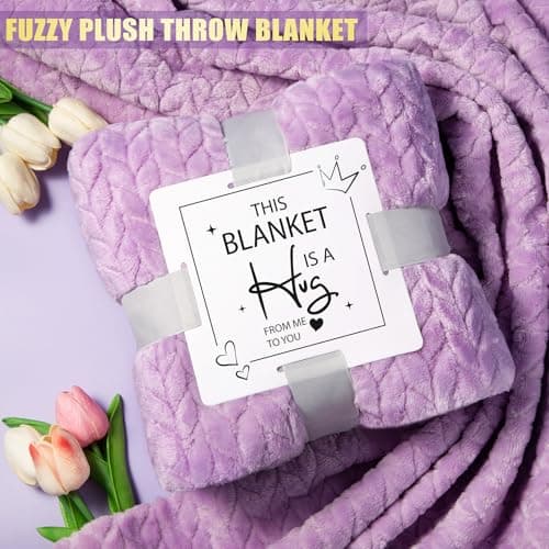 Birthday Gifts for Women Self Care Gifts Get Well Soon Gifts, Happy Birthday Spa Gift Baskets w/Flannel Blanket 40 OZ Tumbler Care Package for Mom Wife Sister Best Friend Her Daughter