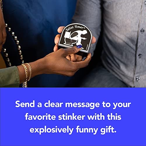 Katamco The Original Toilet Timer (Classic), As Seen on Shark Tank. Funny Gift for Men, Husband, Dad, Son, Birthday, Christmas, Father's Day.